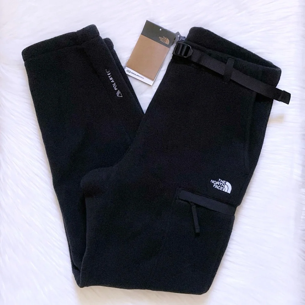 The North Face Men’s Alpine Polartec 200 Black Fleece Pants - Picture 1 of 8